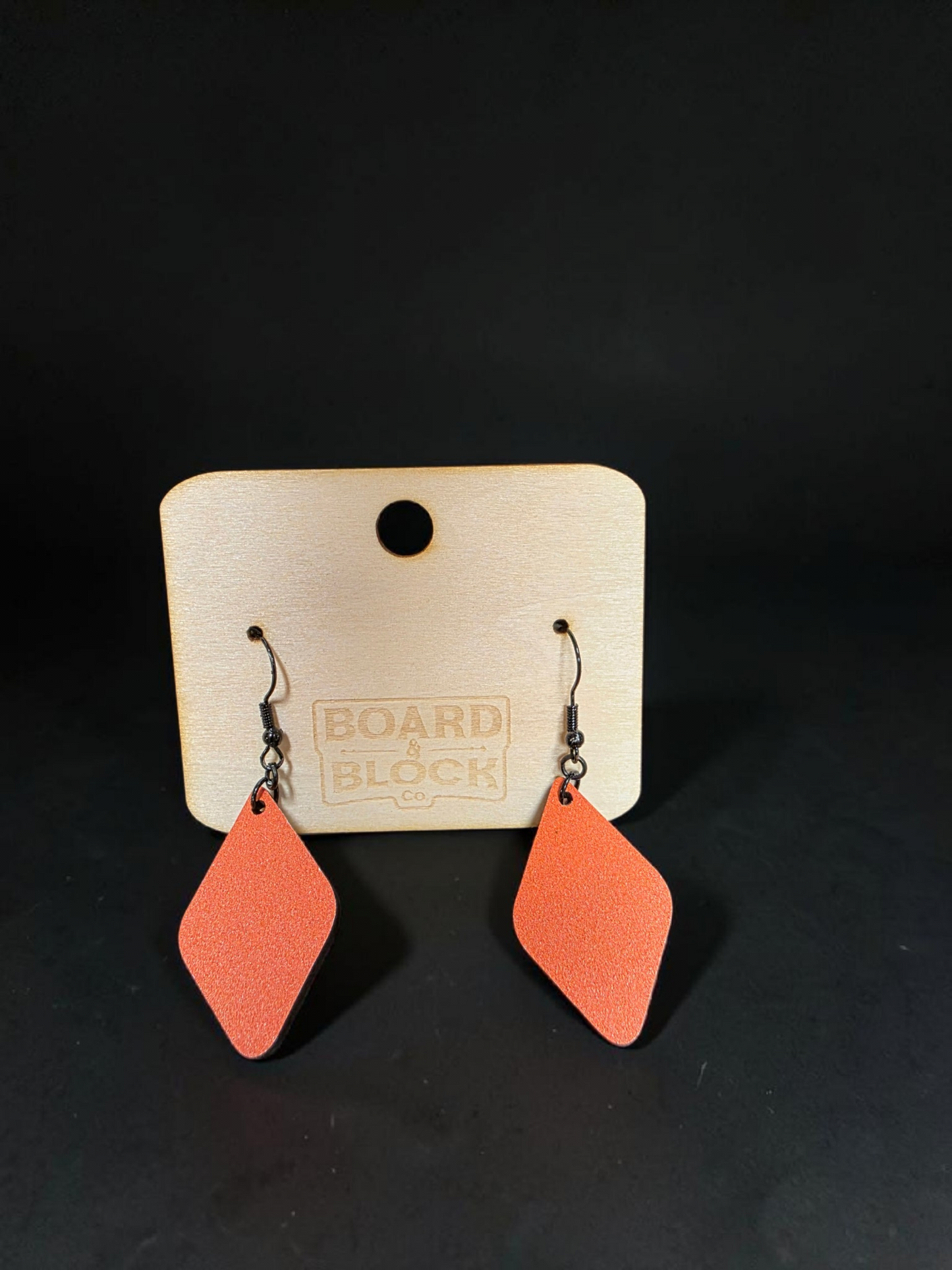 Small Hanging Orange Acrylic