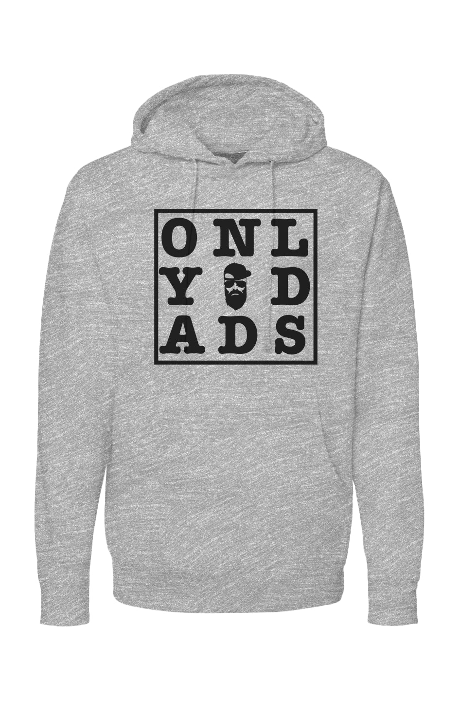 Only Dads Word Search Hoodie - Black