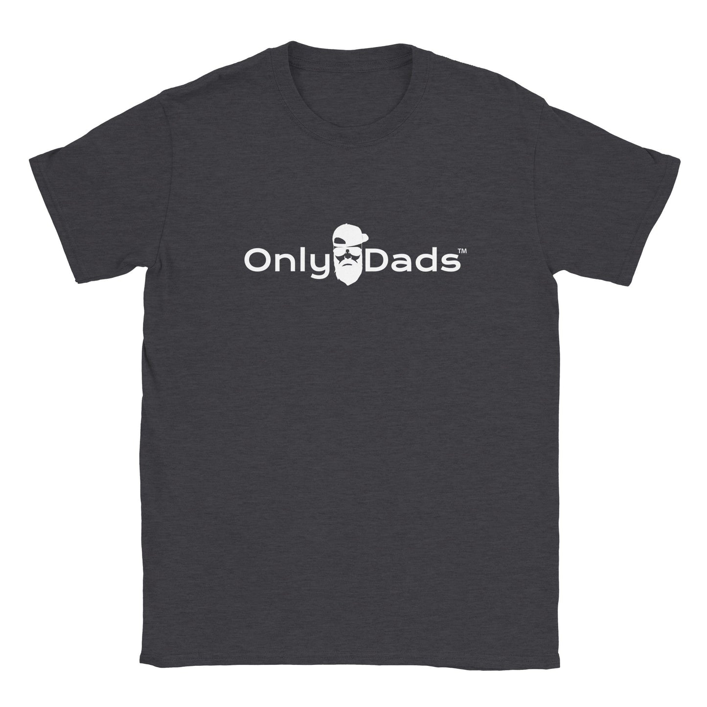 Only Dads T-shirt - White logo