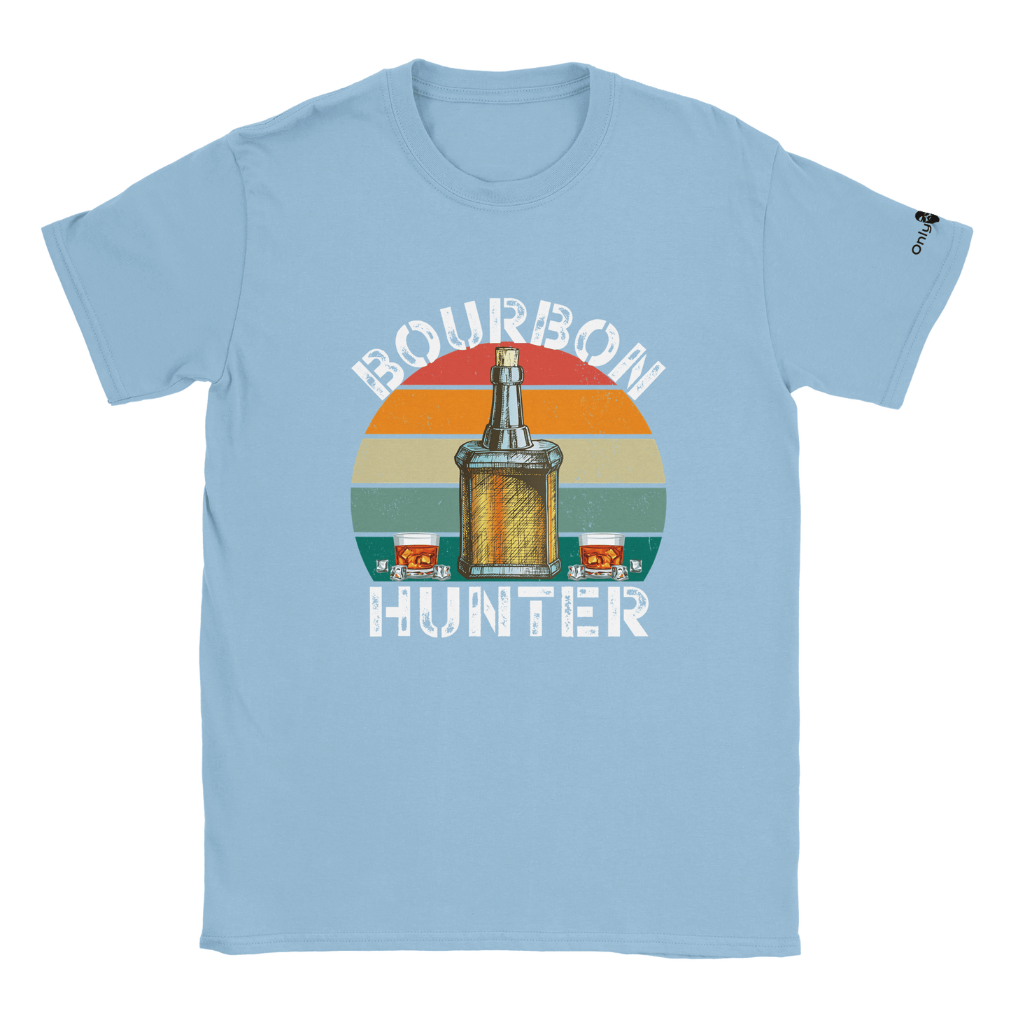 Dad-The Bourbon Hunter  - Only Dads T-shirt