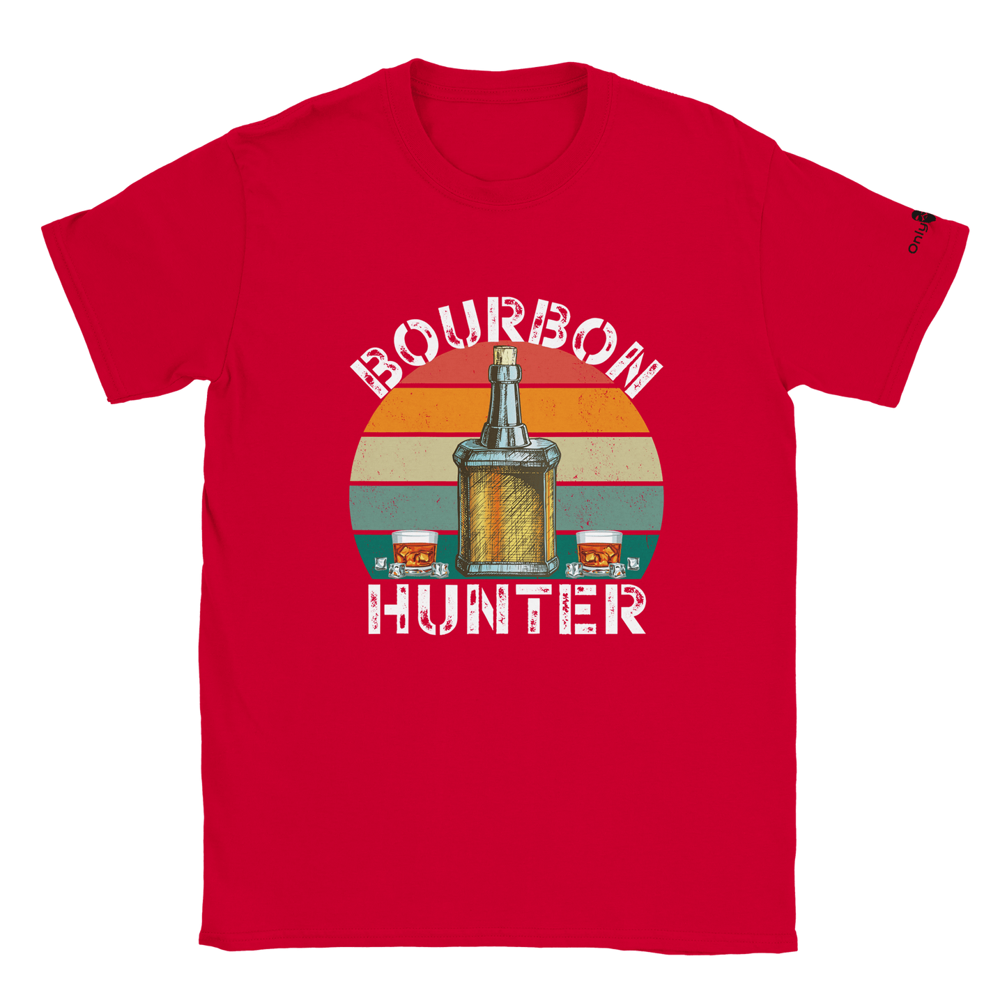 Dad-The Bourbon Hunter  - Only Dads T-shirt