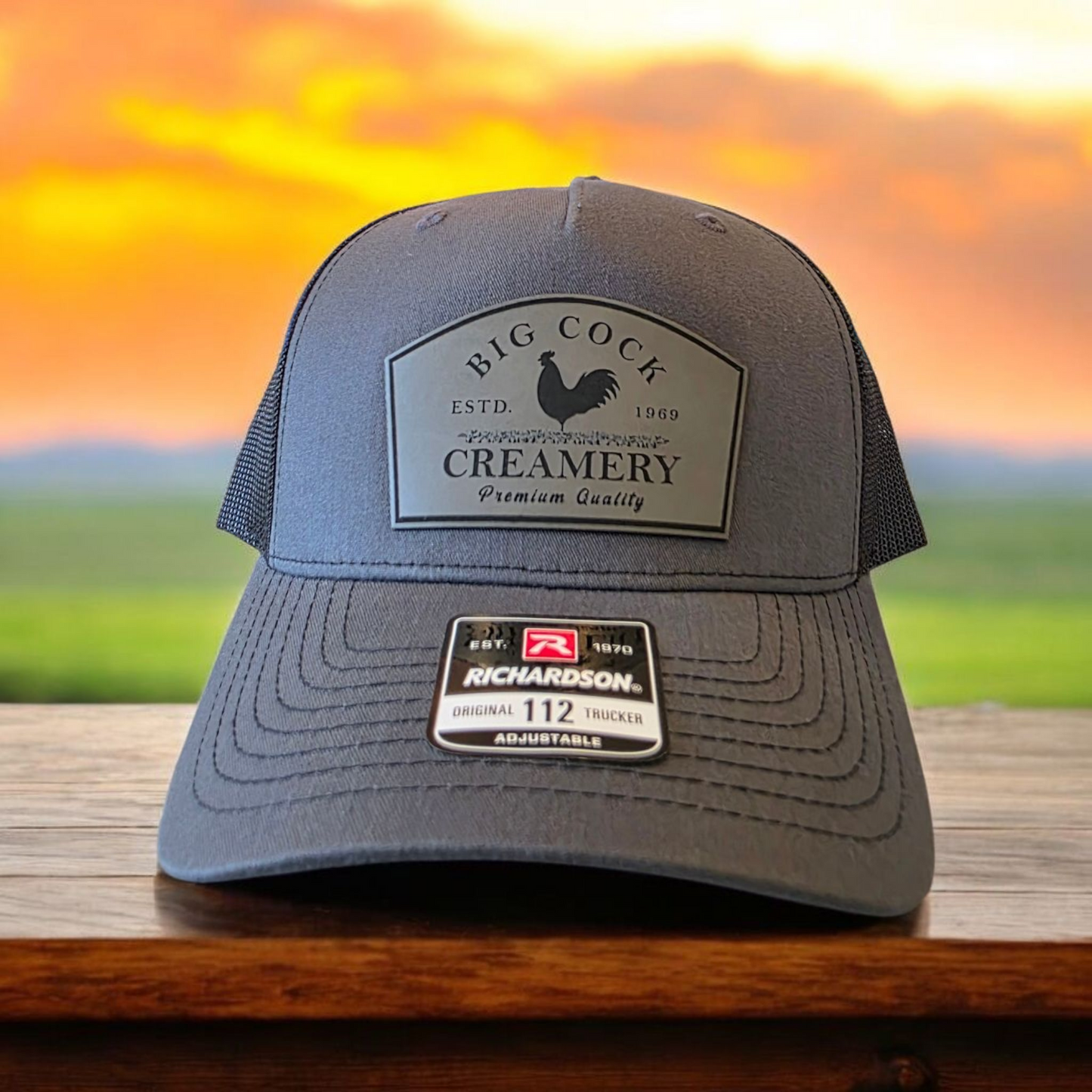 Big Cock Creamery 5 Panel Trucker