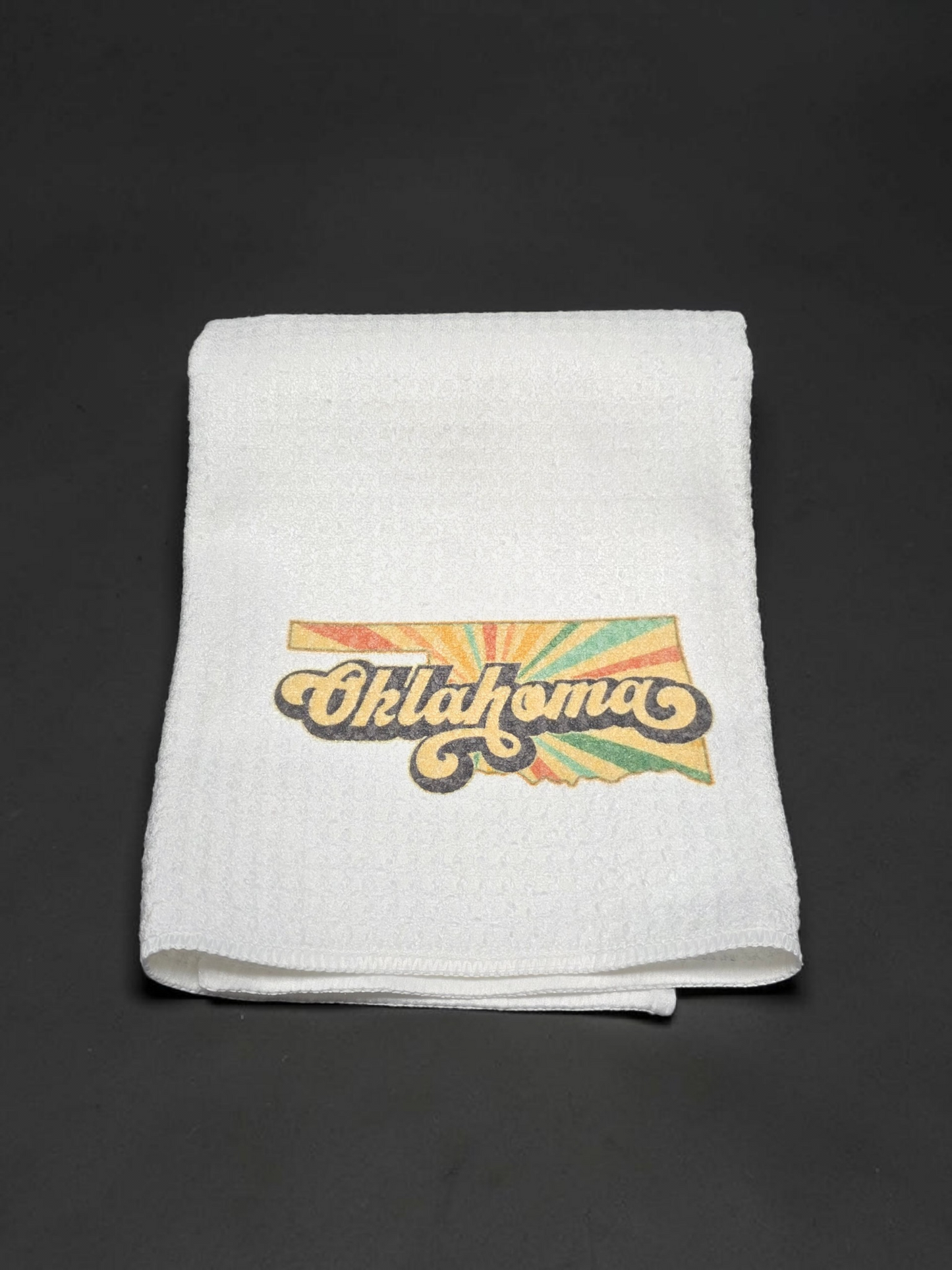 Oklahoma Retro Microfiber Towel