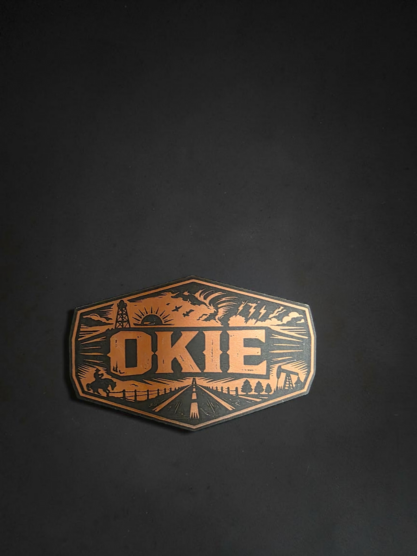 OKIE Road Patch Rawhide