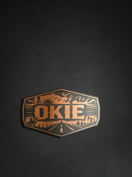 OKIE Road Patch Rawhide