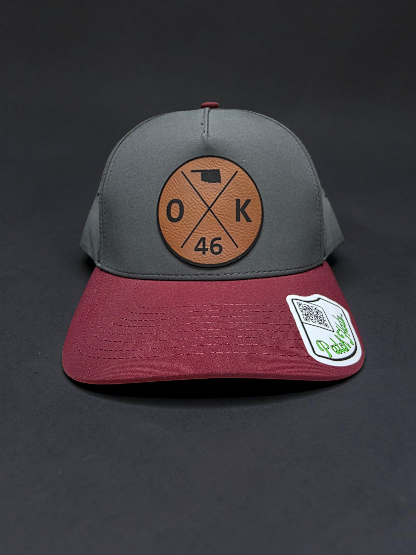 OK State Cross Performance Charcoal Maroon