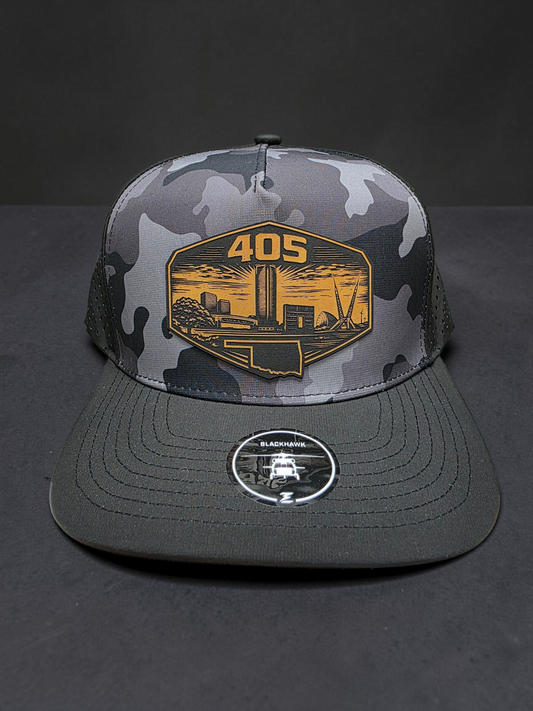 405 Performance Hat Zapped Black Camo