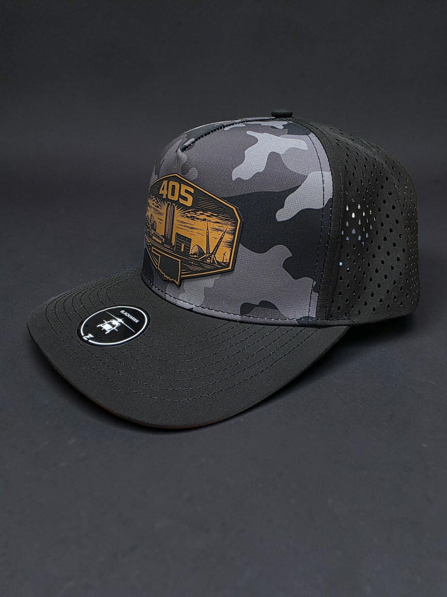 405 Performance Hat Zapped Black Camo