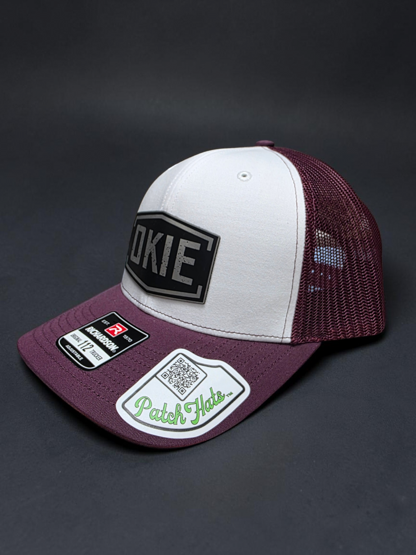 Okie Hex 112 White Maroon