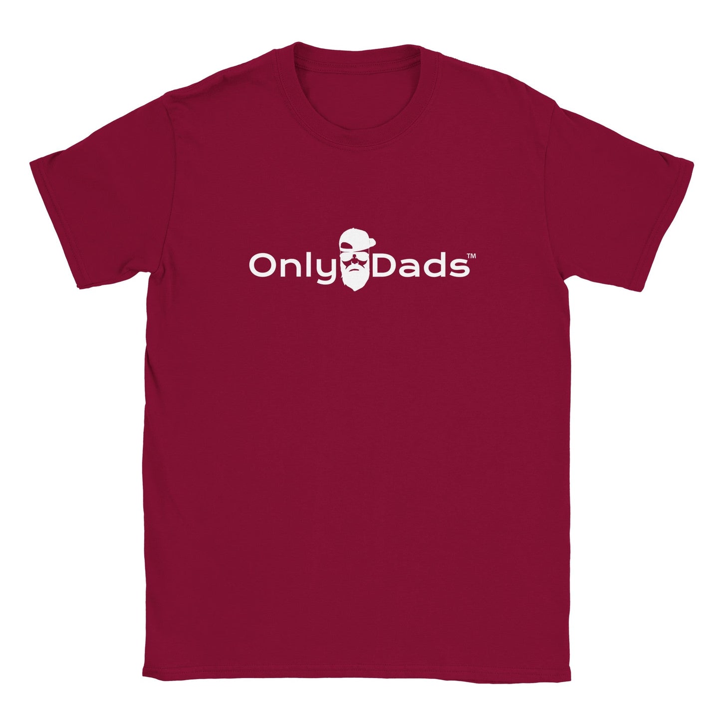 Only Dads T-shirt - White logo