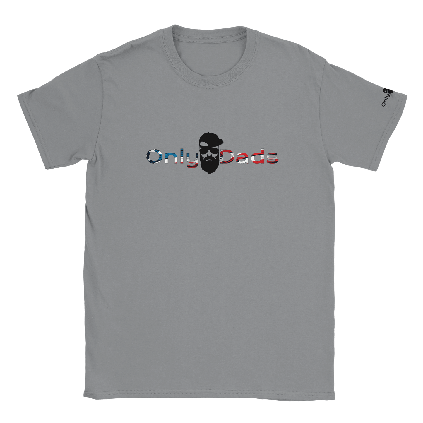 Only Dads Patriotic Logo T-Shirt