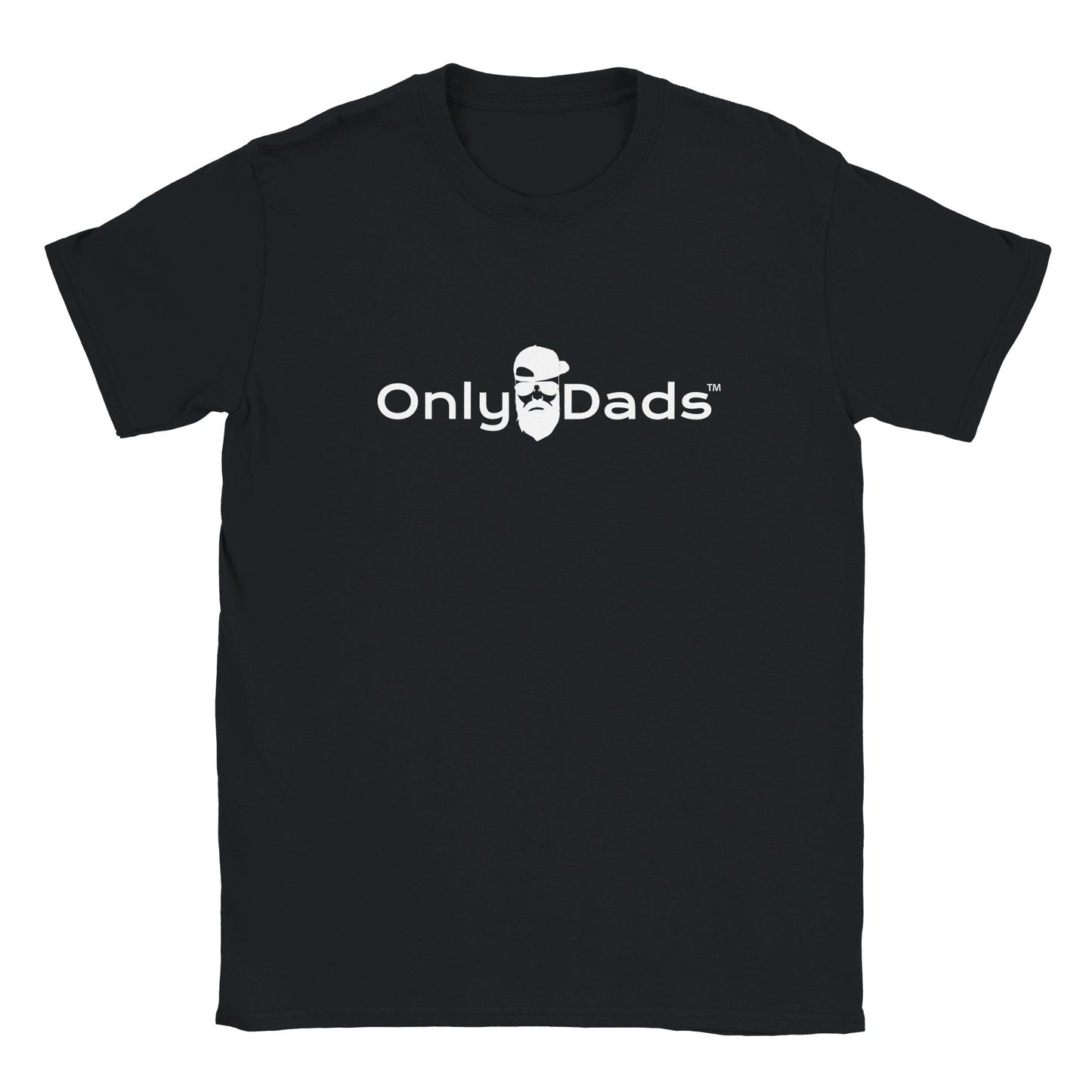 Only Dads T-shirt - White logo