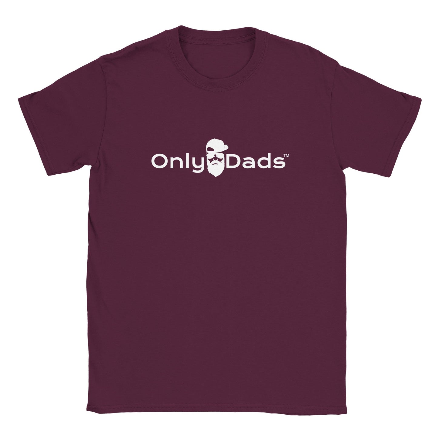 Only Dads T-shirt - White logo