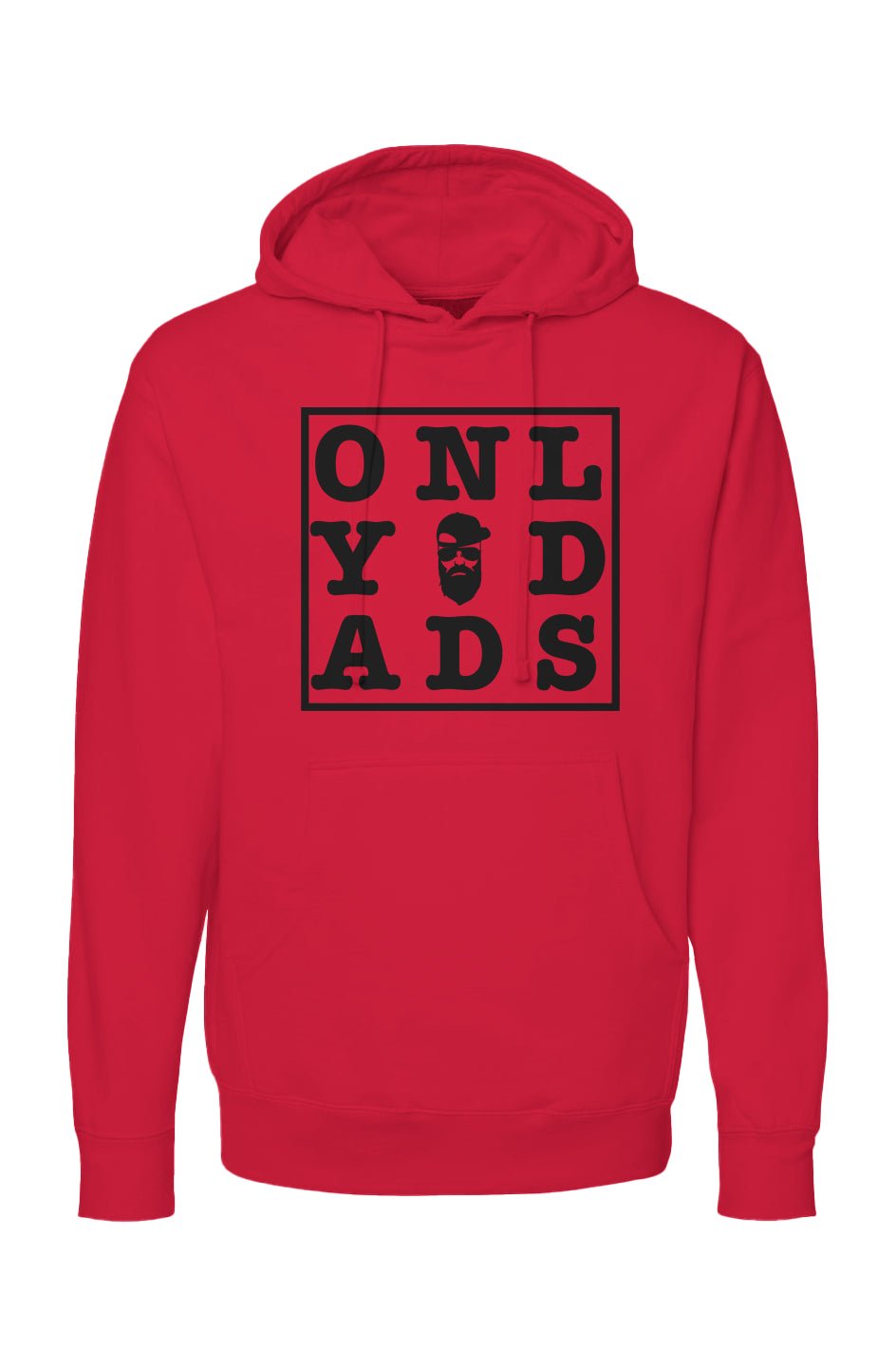 Only Dads Word Search Hoodie - Black