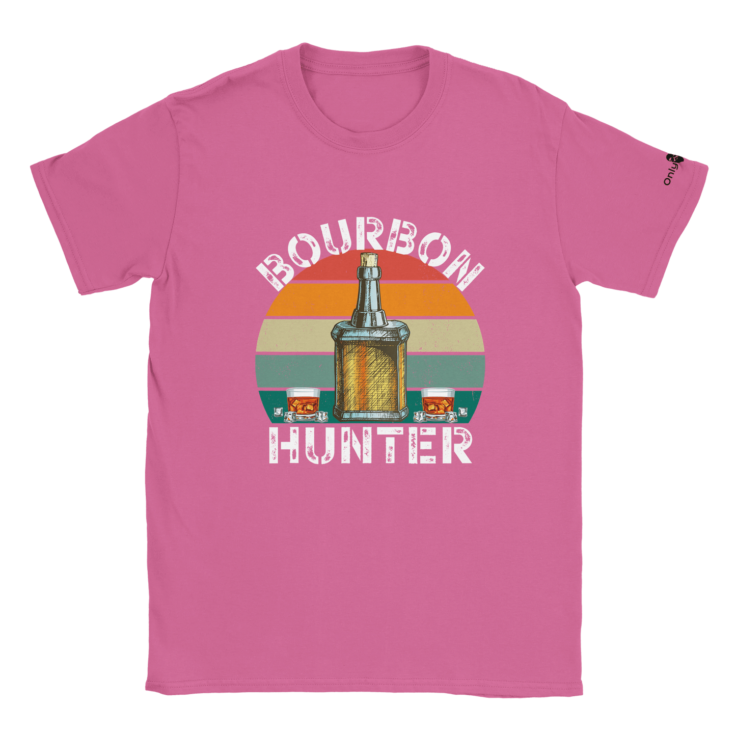 Dad-The Bourbon Hunter  - Only Dads T-shirt