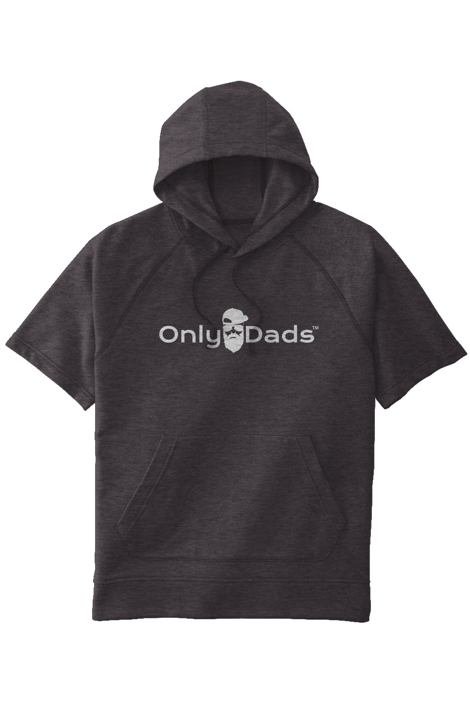 Only Dads Logo Short-Sleeve Hoodie