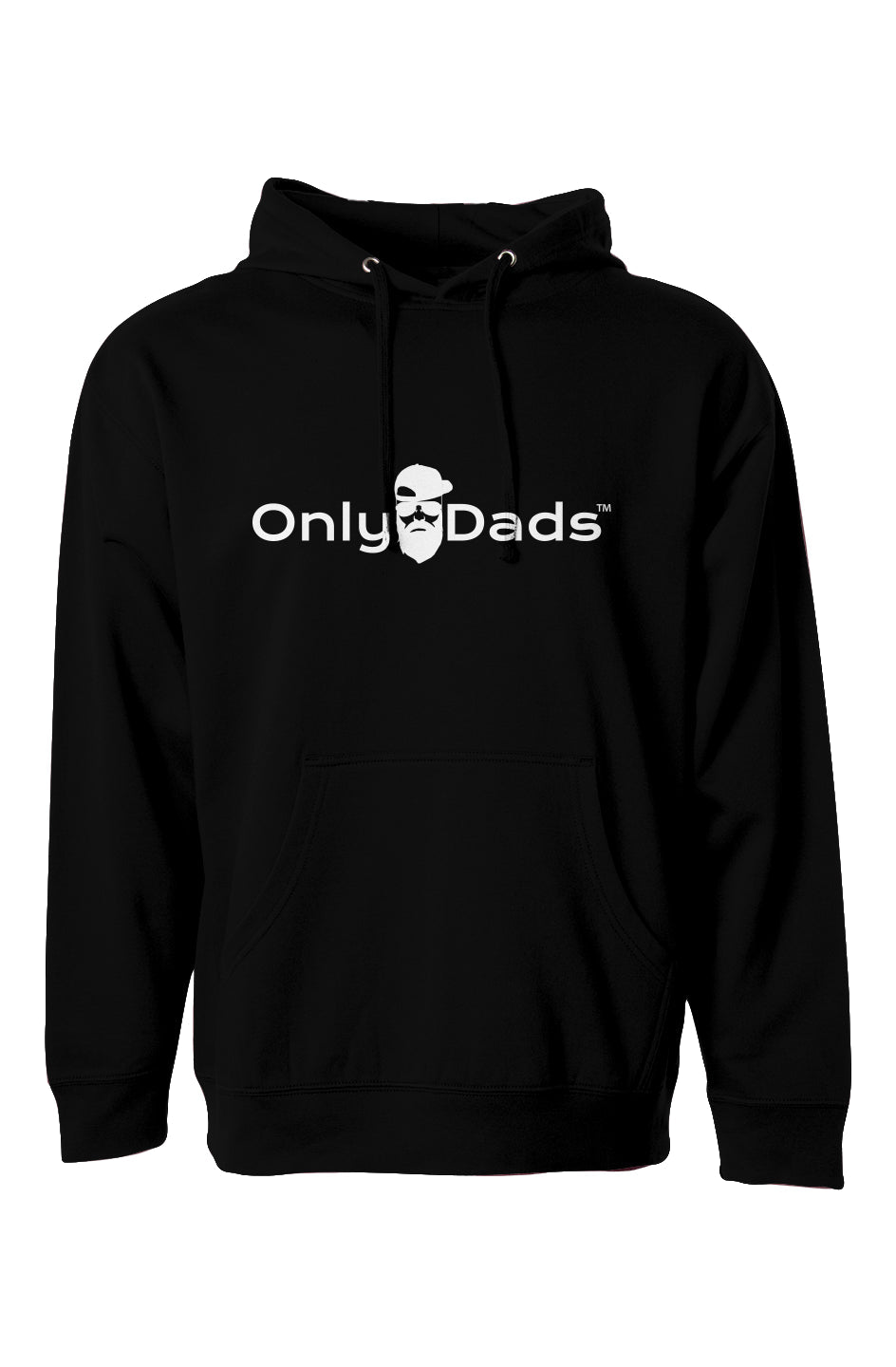 Only Dads White Logo Hoodie