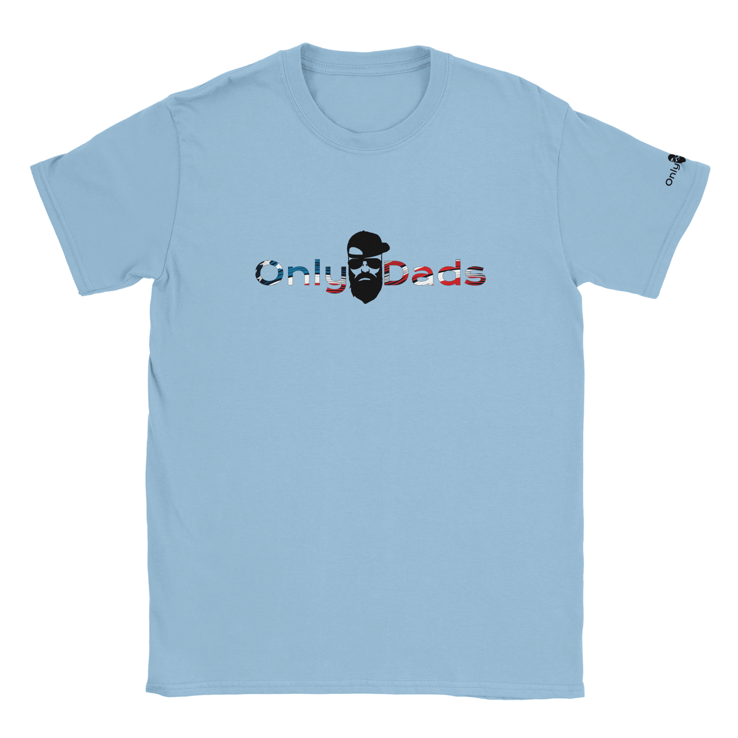 Only Dads Patriotic Logo T-Shirt