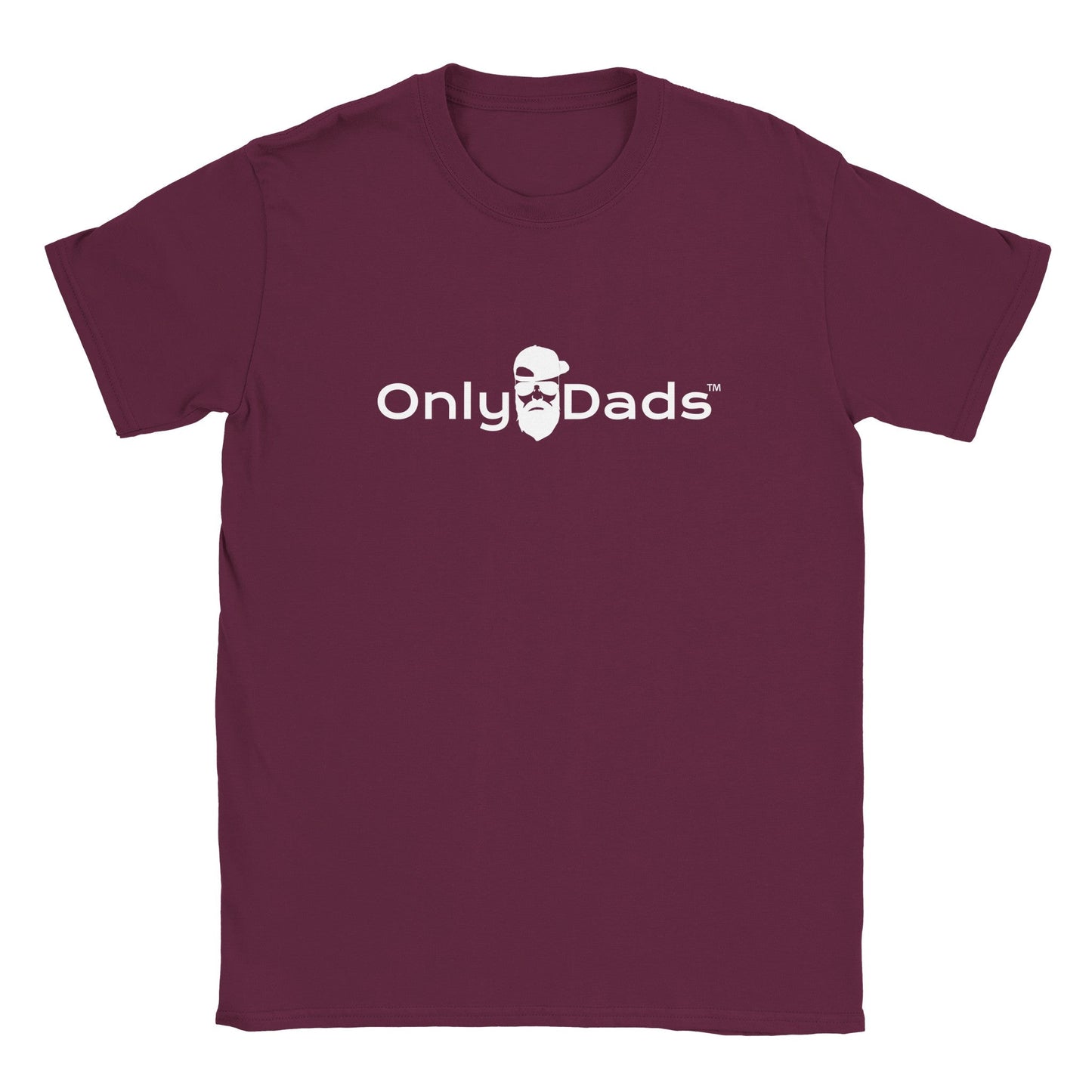Only Dads T-shirt - White logo