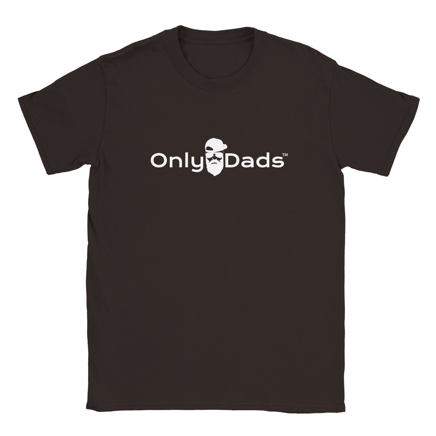 Only Dads T-shirt - White logo