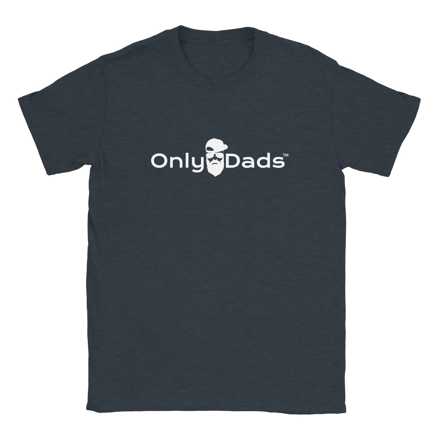 Only Dads T-shirt - White logo