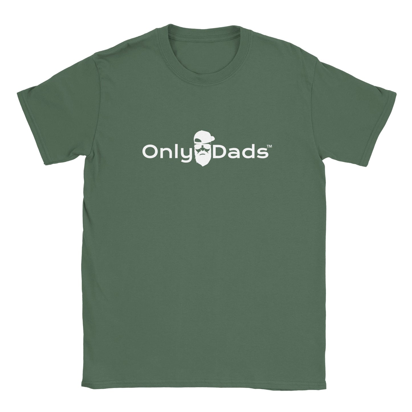 Only Dads T-shirt - White logo